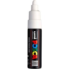 Özbience Uni Boya Marker Pc-7m Beyaz Kalem, Yüksek Kalite ve Dayanıklılık
