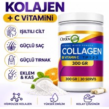 ordovital Kolajen | Daha Iyi Cilt, Saç, Kas ve Eklemler Için | 300GR