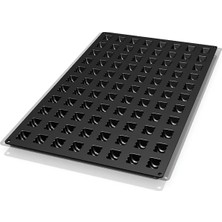 40.448.20.0000 Silikomart SQ048 Black Mını Twıst 40X60 cm Silikon Kalıp