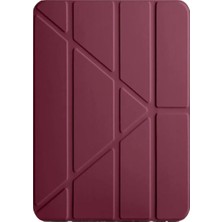 Bigelal Huawei Matepad Pro 12.2 2025 Kalemlikli Mars Tablet Kılıfı - Mürdüm