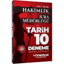 Yönerge Yayınları Adli Idari Hakimlik Icra Müdürlüğü Tarih 10 Deneme Çözümlü