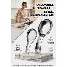 Flamex Inox Paslanmaz Çelik Kaşık & Kepçe Altlığı Seti (2 Adet, Büyük-Küçük Boy) 723141