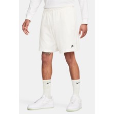 Nike Sportswear Club Knit Short White Pamuklu Erkek Şort Beyaz