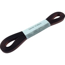 Morperde Katlamalı Perde Kurdele (5mm) Acı Kahverengi