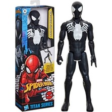 Hasbro Marvel Örümcek Adam Titan Serisi Siyah Kostümlü Örümcek Adam Aksiyon Figürü