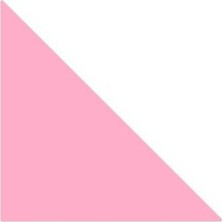 Özbience Pembe Eva Pano Üçgen 44X25CM, Şık ve Dekoratif Tasarım