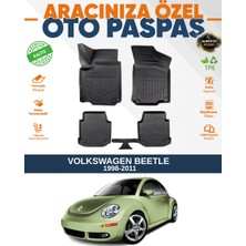 Alberto Rossi Alberto Rossı Volkswagen  Beetle 1998-2011 3D Havuzlu Paspas