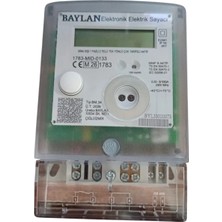 Baylan Monofaze  Dij.elektrik Sayacı Haberleşmeli
