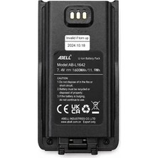 Abell AB-L1642 Li-Ion Şarj Edilebilir El Telsizi Bataryası (Dpmr - A420T Uyumlu)