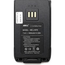 Abell AB-L1878 Li-Ion Şarj Edilebilir El Telsizi Bataryası (A720T - A780T Uyumlu)