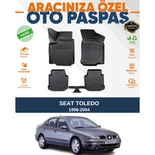 Alberto Rossi Alberto Rossı Seat  Toledo 1998-2004 3D Havuzlu Paspas