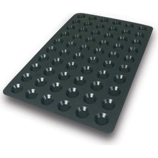 40.408.20.0000 Silikomart SQ008 60 Mını Tartelette Black 40X60 cm Silikon Kalıp
