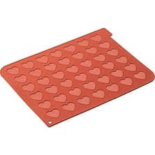 33.043.00.0060 Silikomart Mac 03 30X40 cm Kalp Makaron Silpat