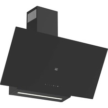 Silverline 3457 Surface Hareket Sensörlü Temassız Siyah Duvar Tipi Davlumbaz - 60 cm