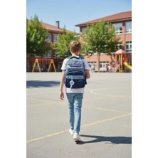 Benitto Kids Relaxion Ergonomik Büyük Boy Çok Bölmeli Sırt-Omurga Destekli Orta Okul Lise Günlük Seyahat Sırt Çantası 2460