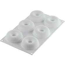 36.354.87.0065 Silikomart Donuts Gourmand 80 Silikon Kalıp