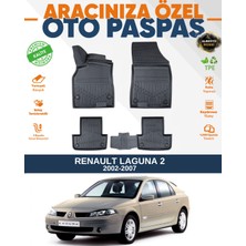 Alberto Rossi Alberto Rossı Renault Laguna 2 2002-2007 3D Havuzlu Paspas