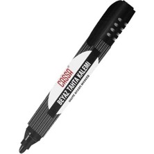 Özbience Yüksek Kaliteli 9900 Beyaz Tahta Kalemi, Yuvarlak Uç, Siyah, Uzun Ömürlü