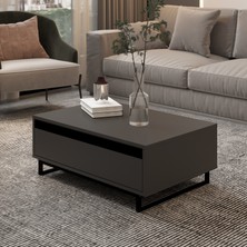 Nilah Hawk Modern Orta Sehpa Antrasit