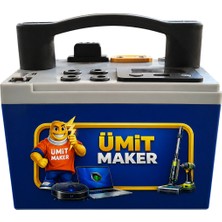 Ümit Maker 12.8V 18Ah Lifepo4 Extra Özellikli Taşınabilir Güç İstasyonu + Şarj Aleti İçindenir