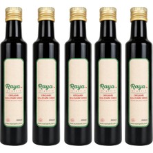 Raya Organik Organik Balzamik Sirke 5’li Set (5 x 250 ml – Toplam 1250 Ml)
