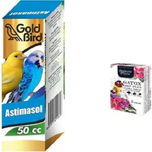 Zonaks Kafes Kuşları Için Önleyici Damla Astimol 50 Cc+ Nature Plan Premium Gatox Grit Plus Mineral Tablet Gaga Taşı