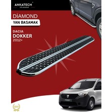 Ankatech Dacia Dokker diamond krom Yan Basamak 203 cm 2012 Üzeri