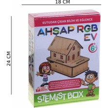 Özbience Renkli Ahşap Dekoratif Ev Ürünü, Şık ve Doğal Tasarım
