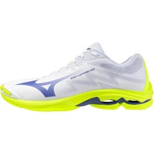 Mizuno Wave Lightning Pro Unisex Voleybol Ayakkabısı Beyaz / Sarı