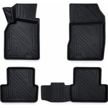 Renault Laguna 2 2004-2009 Uyumlu 4d Premium Paspas Bizymo