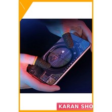 Özbience Hızlı Tepki Mobil Oyun Parmak Eldiveni 2'li Paket, Kaymaz Kontrol