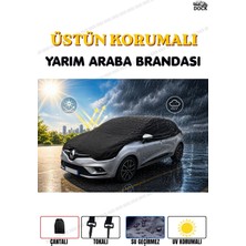 Dock Siyah Yarım Araba Brandası (4 Mevsim Kullanım)