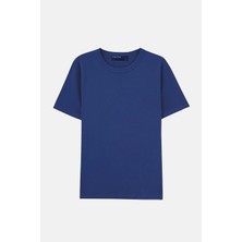 Reflect Studio Basic Premium T-Shirt - Saks Mavi