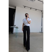 Özge Özgenç Şerit Dikişli Tayt Pantolon