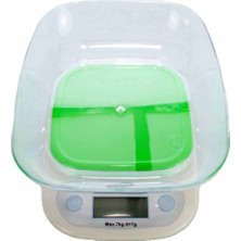 Özbience 2 Yıl Garantili 7 kg Sepetli Mutfak Hassas Terazi, Güvenli ve Kullanışlı