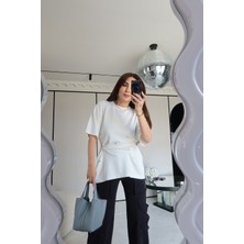 Özge Özgenç Çıt Çıt Detaylı Bluz