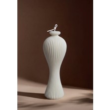Vase Büyük Vegan Dekoratif Mum