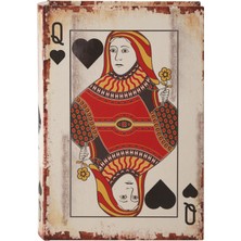 Mudo Home QUUEN OF SPADES KİTAP KUTU 19X7X27 CM