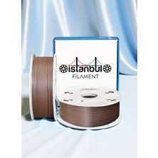 İstanbul Filament 3D Baskı Pla+ Filament Maun Wood Ahşap Katklılı 1 kg Ø 1,75MM ± 0,05 mm Bambu Lab Uyumlu