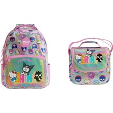 Hello Kitty  Kuromi And Friends Okul Çantası Seti (3 Parça)