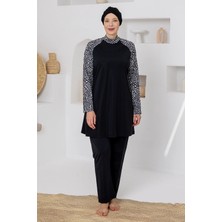 Adasea 261801 Bedney Battal Uzun Kollu Tesettür Mayo