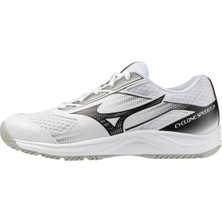 Mizuno Cyclone Speed 5 Jr Çocuk Voleybol Ayakkabısı Beyaz / Siyah