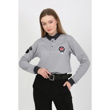 Moda Canel Yeni Kamu Personel Bayan Özel Güvenlik Kışlık Sweatshirt (Armalı-Sırtnakışlı)