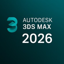 3ds Max 2026 - 3 Yıl Full Sürüm (Windows) Ai Destekli