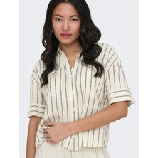 Eskişehir Mağazacılık 15372608 Onltızana Strıpe S/s Shırt Wvn Noos