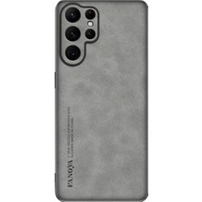 Microcase Samsung Galaxy S26 Ultra ile Uyumlu Luxury Leather Series Deri Desenli Plastik Koruma Kılıf - AL8125