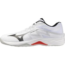 Mizuno Lightning Star Jr Çocuk Voleybol Ayakkabısı Beyaz / Siyah