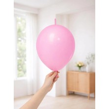 Parti Adresi K-Link Pastel Kalisan Balon Parti Balonu - Makaron Pembe 12 Inc 50'li 