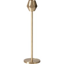 Mudo Home HEXA PİRİNÇ MUMLUK BÜYÜK  BOY 21 CM