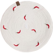 Mudo Home FRUITY GARDEN AMERİKAN SERVİSİ 35 CM - CHILI